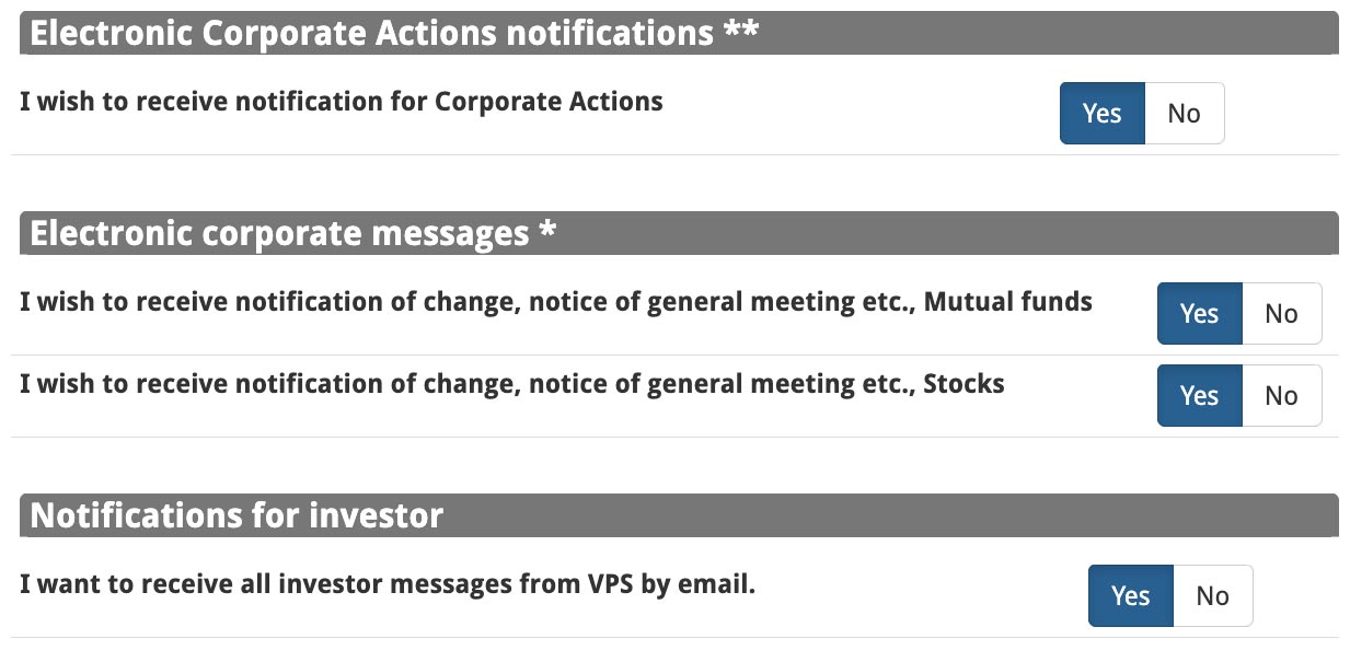 How to receive electronic notice of the AGM